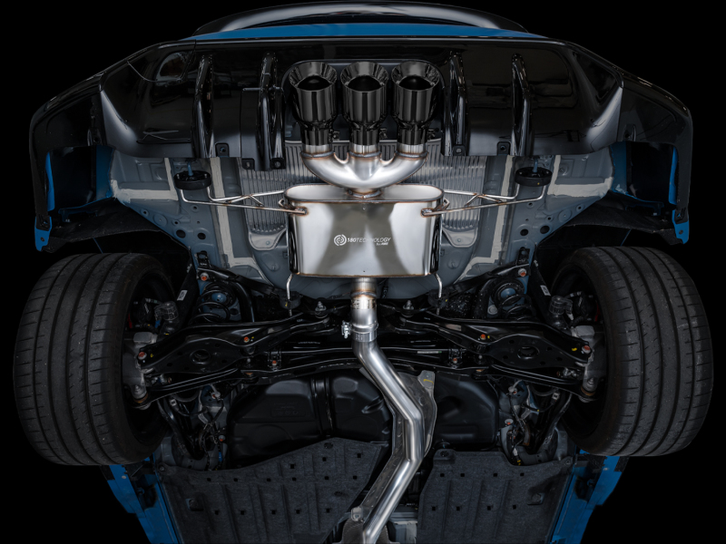 Honda Civic Type R Performance Exhaust - AWE Tuning - Cat Back Touring - Triple Diamond Black - `23-`27